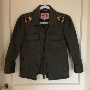 Juicy Couture military style jacket